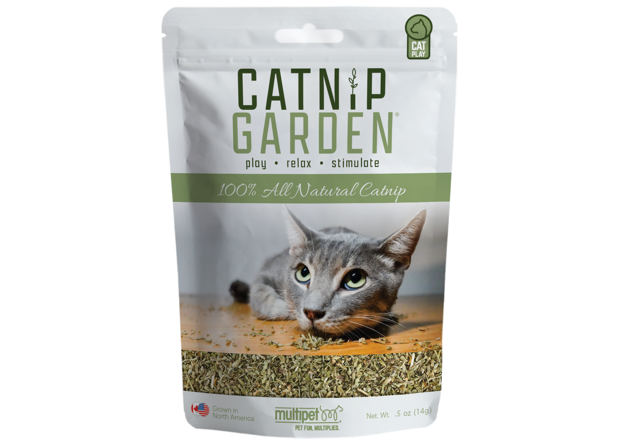 Catnip garden® herbe à chat naturelle en sachet — Boutique d'animaux Chico
