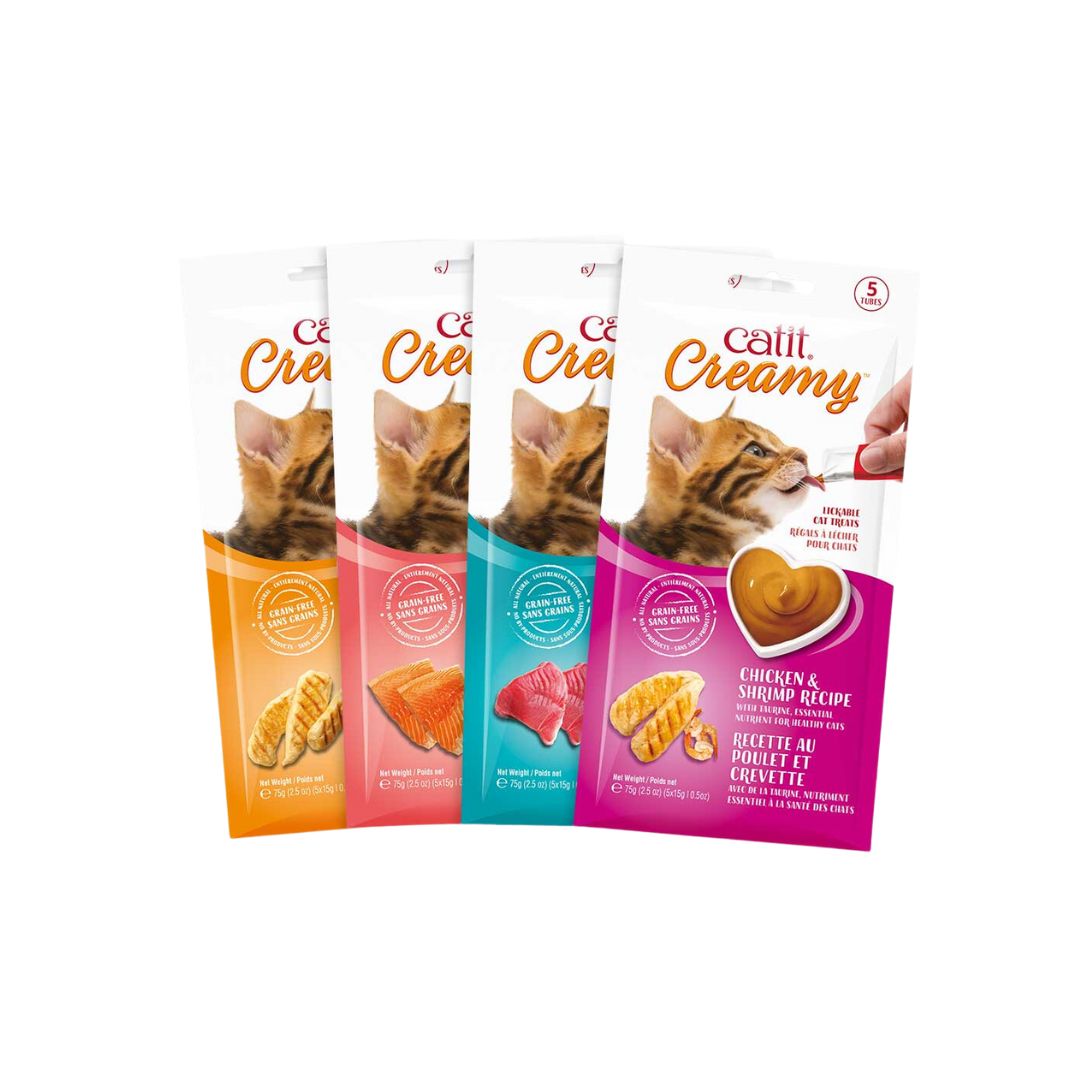 Catit Creamy – Paquet de 5 — Boutique d'animaux Chico